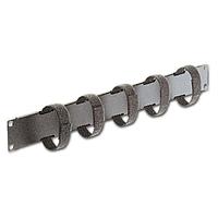 Bud Industries CM-2201 Accessories Cable Management Panel with (4) 8" Velcro Cable Straps