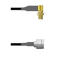 Amphenol Custom Cable Q-2R02N0008048i RF Cable Assemblies SMA-RJB/N-SP RG58 48I