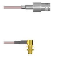 Amphenol Custom Cable Q-0302P0005060i RF Cable Assemblies BNC-SJ/SMA-RJB G316 60I