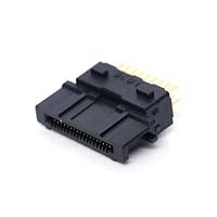 Hirose Electric ST40X-18S-CVR(30) SMT Compact I/O Connectors 18P CBLE PLUG REV SOLDER SHIELDED