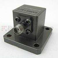 Fairview SMW51ACS WR-51 to SMA Female Waveguide to Coax Adapter Square Cover Flange With 15 GHz to 22 GHz Frequency Range