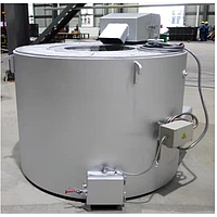 Wondery WDL-RHX-1000 Rotary Gas Fired Industrial Crucible Aluminum Melting Furnace for Die Casting (1000kg*2)