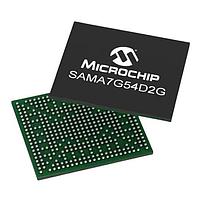 Microchip Technology SAMA7G54D2GT-I/4UB Microprocessors - MPU CORTEX-A7 MPU,BGA,IND TEMP,2Gb DDR3, T&R