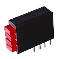 Dialight 568-0123-333F LED Circuit Board Indicators Quad CBI