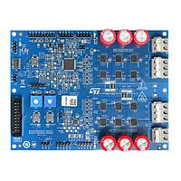 STMicroelectronics EVSPIN32G4-DUAL Brushless DC Motion Controller STSPIN32G4 & STDRIVE101 demonstration board for driving two BLDC motors