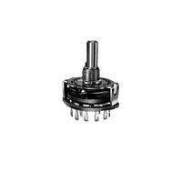 Alpha (Taiwan) SR2511F-0402-19K0B-E9-S-W-159 ロータリースイッチ ROTARY 4極 2位置 1/4