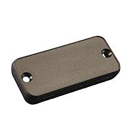 Hammond Manufacturing 1455UPLBK Panel, End 1455U CLOSED BEZEL 2 PK, BLACK