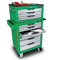 TOPTUL GCAZ0013 + GCAJ0014 333PCS 공구 캐비닛 (녹색)