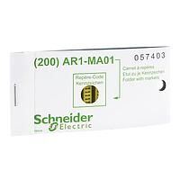 Nhãn Dây & Bộ Đánh Dấu ĐẦU CÁP CHỮ CÁI 1 MÀU VÀNG SCHNEIDER AR1MB011