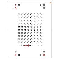 ISSI IS22EF04GP-JQLA2 eMMC 4GB, 100 Ball FBGA, 3.3V, RoHS, Auto Grade (-40C+105C), Programmed