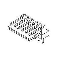 Molex 22-12-1042 Locking 4P R/A PARTIAL SHRD 22-28 AWG