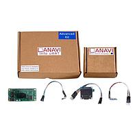 ANAVI Technology CS-ANAVI-INFO-2 Multiple Function Sensor Development Tools Open Hardware Raspberry Pi Add-On Board with a 0.96 Yellow-Blue Mini OLED Display, Buttons, Includes Temperature ,Humidity and One Light Sensor.