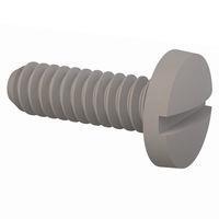 Essentra Components 010632B043 Machine Screw Binder Slotted Screw, #6-32 Thread, 7/16 in Lg