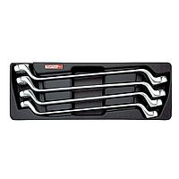 TOPTUL GAAT0402 75° 오프셋 더블 링 렌치 세트 (4 pcs)