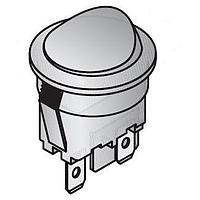 ZF Electronics SRJ22A3BBBNN ロッカースイッチ SPST ON-OFF 20A ブランク