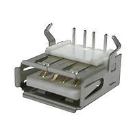 Kycon KUSBX-AS1N-W USB Type A Connectors A TYPE RECEPTACLE WHITE