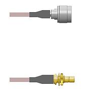 Amphenol Custom Cable Q-2M03O000R048i RF Cable Assemblies N-SP/SMB-SJB G316D 48I