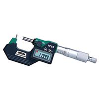 INSIZE 3561-50FAWL Digital Cylindrical Anvil Tube Micrometers (25-50mm/1-2", wireless)