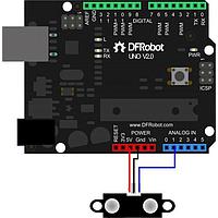 DFRobot SEN0143 距離センサー Sharp GP2Y0A41SK0F 赤外線距離センサー