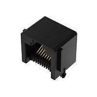Modular MJ 10P10C Ngang 6u" Lỗ xuyên, có chặn bảng GCT (Global Connector Technology) MJ3420-11-1-2