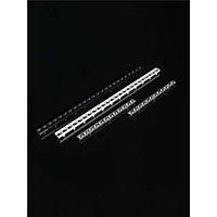 MÀU TRẮNG MỜ MÀN CHE2 ỐNG KÍNH BÁN RIÊNG Ledil C19620_DALINE-10-SHD2-WHT-MATT