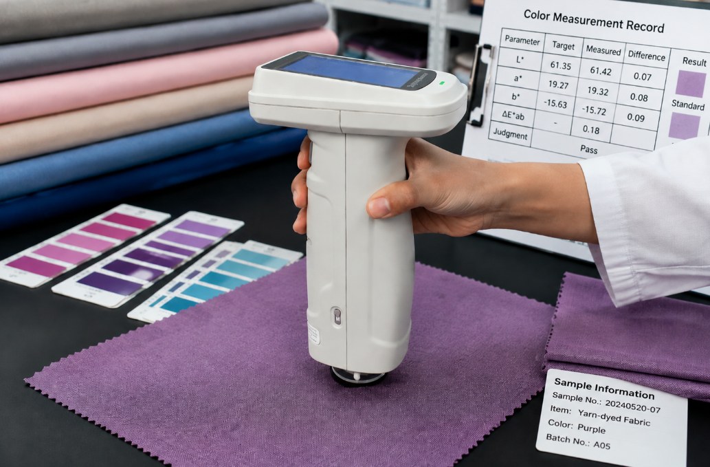 Đánh giá metamerism trong dệt may dưới nhiều nguồn sáng
