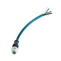 HARTING 21035831401 System Cable 1XRSV M12 DCODE STR OVERMLD 1M