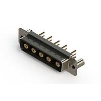 EDAC 627-5W5-624-7NB Mixed Contact D-Sub Connectors Vertical Combo Dsub