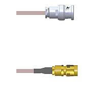 Amphenol Custom Cable Q-0I03A0001010i RF Cable Assemblies BNC-SP/SMA-SP G178 10I