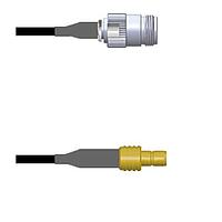 Amphenol Custom Cable Q-2003L0003108i ສາຍສະບັບ RF N-SJ/SMB-SJ G174 108I