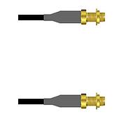 Amphenol Custom Cable Q-2Y02Y0008024i RF Cable Assemblies SMA-SJB/SMA-SJB RG58 24I