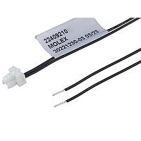 Bộ Dây Cáp Rời CLIK-Mate-to-Pigtail OTS Bộ Dây Cáp 1.25mm P SR Chiều Dài 600.00mm 2 Mạch Màu Trắng Molex 224092-1024