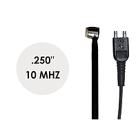 Dakota T-132-4110 Dual Element Thickness Transducers (10MHz, 1/4", Low Profile 9” wand - 0.6" Radius)