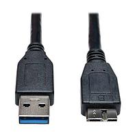 Cáp USB / Cáp IEEE 1394 3FTUSB3 A/MICRO-B CBL Tripp Lite U326-003-BK