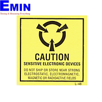 Statico SL047 ESDラベル (2"x2"; 500/roll)