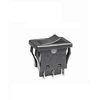 NKK Switches JWMW22RAA ロッカースイッチ DPDT TV5 RTD 黒 キャップ＆ボディ パネルシール