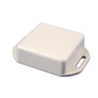 Vỏ hộp có mặt bích thu nhỏ/Nắp có mặt bích 1.58x1.58x0.59" Màu xám Hammond Manufacturing 1551QFLGY