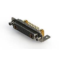 EDAC 630-17W2240-4T6 Mixed Contact D-Sub Connectors Right-angle Power Combo D-Sub Connector