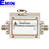 Fairview FMAM1026 2.2 dB NF Low Noise Amplifier Operating From 8 GHz to 12 GHz with 28 dB Gain, 13 dBm Psat and SMA