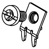 Cọc Vặn Đầu Vít Vàng Keystone Electronics 8184-7