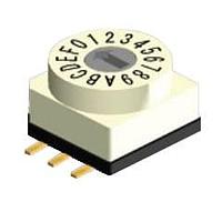 Công Tắc Xoay SMD 3X3 CHÂN 16 BƯỚC ĐẦU CHỮ THẬP Diptronics RBM3-16RAVR