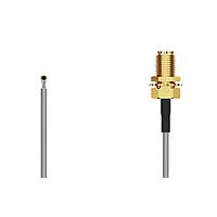 Bộ cáp RF I-Pex MHF42SMA RP R Mted BHJck, D=50mm cáp 0.81mm Màu xám 6GHZ GCT (Global Connector Technology) CAB550RF-0050-A-1
