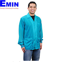 Desco 73858 Statshield® 带针织袖口的防静电外衣 (Teal, 5X-Large)