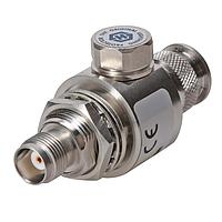HUBER+SUHNER 3402.26.0004 Connectorized Surge Protectors GDT TNC plug(m) to TNC jack(f), 0-2500MHz