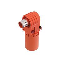 Amphenol Industrial SLPPB70BSR1EH DC Plugs 8.0mm RAPlugEMI&HVIL Red 270Keyway
