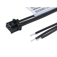 Cáp Chuyên Dụng KK Plus 250-to-Pigtail 2.50mm P SR 300mm Dài 3 Mạch Đen Molex 224090-1033