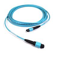 Dây Cáp Quang Lắp Ráp Jumper MPO 12 Sợi 3mm OM4 F Loại B Có Tab Kéo Push-Pull Amphenol Fiber Optics 943-99692-10090