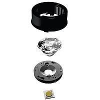 Phụ kiện gắn đèn LED giá đỡ 30mm đế gắn BJB Carclo Technical Plastics 12875