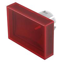 Thấu kính phần cứng chuyển mạch, 21.5 mm x 15.3 mm, phát sáng, Màu đỏ, lõm, Nhựa, theo tiêu chuẩn UL 94 HB EAO 61-9336.2