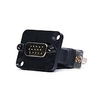 Bộ chuyển đổi D-Sub & Bộ đổi giới tính DSUB15 M/F VỎ DSHELL BK CHO DÒNG ĐI QUA NEUTRIK NADB15MF-B